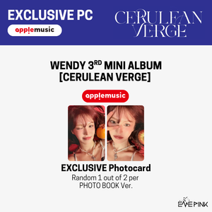 WENDY (웬디) 3rd Mini Album - [Cerulean Verge] (Photo Book Ver. +EXCLUSIVE PHOTOCARD)