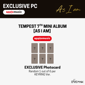 [PRE-ORDER] TEMPEST (템페스트) 7th Mini Album - [As I am] (Keyring Ver. +EXCLUSIVE PHOTOCARD)