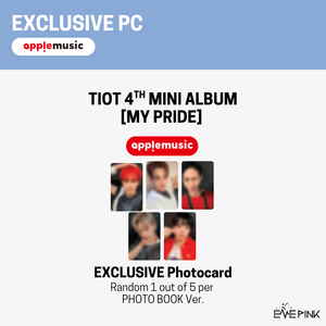 TIOT (티아이오티) 4th Mini Album - [MY PRIDE] (Photobook ver. +EXCLUSIVE PHOTOCARD)