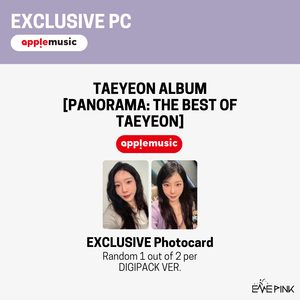 TAEYEON (태연) Album - [Panorama : The Best of TAEYEON] (DIGIPACK Ver. +EXCLUSIVE PHOTOCARD) - EVE PINK K-POP