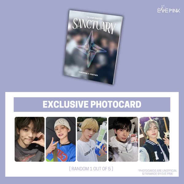 (KOR VER.) TXT (투모로우바이투게더) ALBUM - [THE STAR CHAPTER : SANCTUARY +EXCLUSIVE PHOTOCARD]