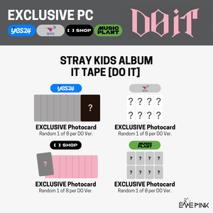 [PRE-ORDER] STRAY KIDS (스트레이 키즈) Album - SKZ IT TAPE [DO IT] (Do Ver. - Limited) (+ EXCLUSIVE PHOTOCARD )