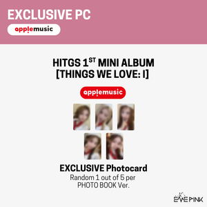 [PRE-ORDER] HITGS (힛지스) 1st Mini Album - [Things we love : I] (+EXCLUSIVE PHOTOCARD)