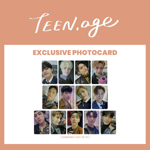 SEVENTEEN (세븐틴) 2ND ALBUM - [TEEN, AGE] (RE-RELEASE) (+EXLCUSIVE PHOTOCARD)