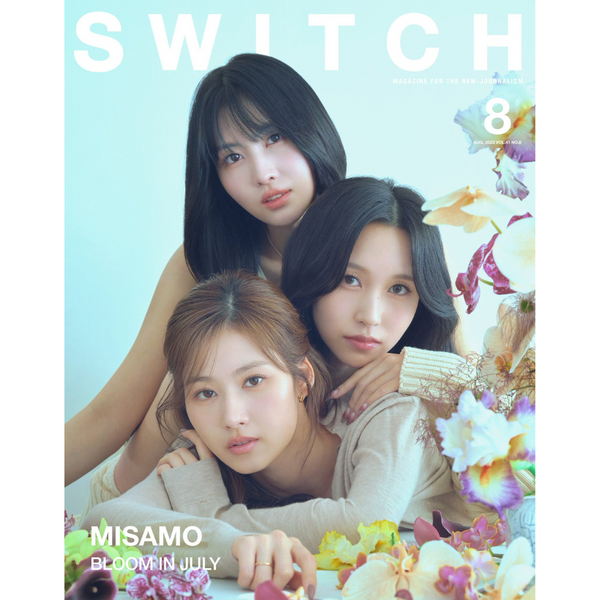 SWITCH Vol.41 No.8 JAPAN - [COVER : TWICE "MISAMO" BLOOM IN JULY]