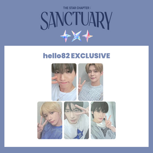 (U.S. VER.) TXT (투모로우바이투게더) ALBUM - [THE STAR CHAPTER : SANCTUARY] (KNIGHT VER. +hello82 EXCLUSIVE PHOTOCARD: OPENED ALBUM)