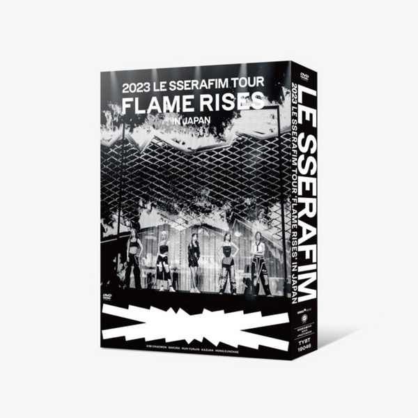 LE SSERAFIM (르세라핌) - 2023 LE SSERAFIM TOUR [FLAME RISES] IN JAPAN (DVD: LIMITED EDITION)