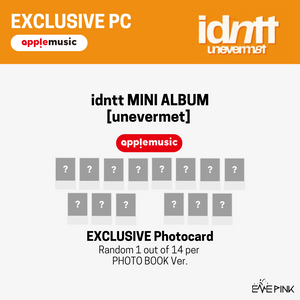idntt Mini Album - [unevermet] (+EXCLUSIVE PHOTOCARD)