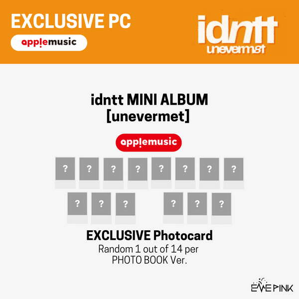 idntt Mini Album - [unevermet] (+EXCLUSIVE PHOTOCARD)