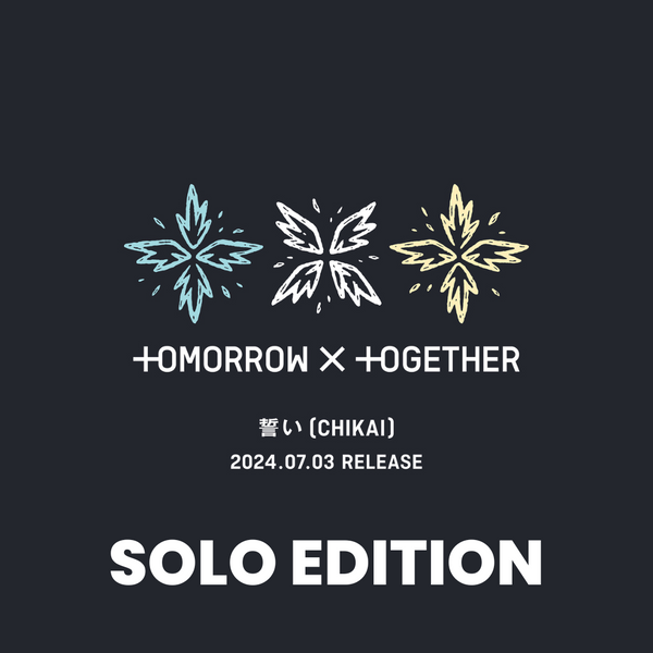 [PRE-ORDER] TXT (투모로우바이투게더) 4TH JAPAN SINGLE - [CHIKAI] (Solo Edition)