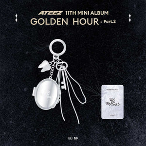ATEEZ (에이티즈) GOLDEN HOUR : PART.2 OFFICIAL MD - [Mirror Keyring]
