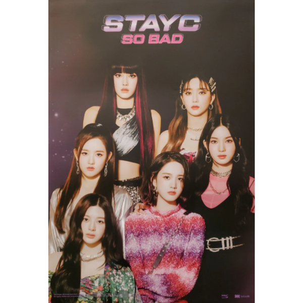 STAYC - STAR TO A YOUNG CULTURE OFFICIAL POSTER - CONCEPT 1