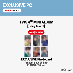 [PRE-ORDER] TWS (투어스) 4th Mini Album - [play hard] (+EXCLUSIVE PHOTOCARD)