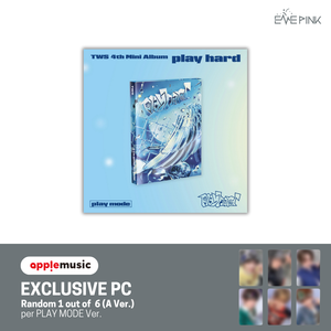[PRE-ORDER] TWS (투어스) 4th Mini Album - [play hard] (+EXCLUSIVE PHOTOCARD)