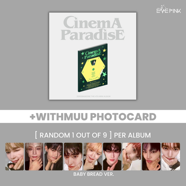 ZEROBASEONE (제로베이스원) 4TH MINI ALBUM - [CINEMA PARADISE] (+EXCLUSIVE PHOTOCARD)