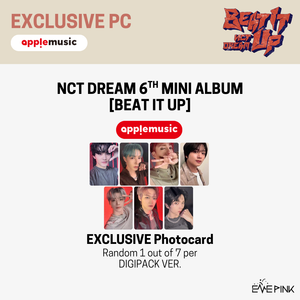 NCT DREAM (엔시티 드림) 6th Mini Album - [Beat It Up] (Digipack Ver. +EXCLUSIVE PHOTOCARD) - EVE PINK K-POP