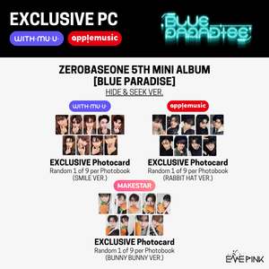 ZEROBASEONE (제로베이스원) 5TH MINI ALBUM - [BLUE PARADISE] (+EXCLUSIVE PHOTOCARD)