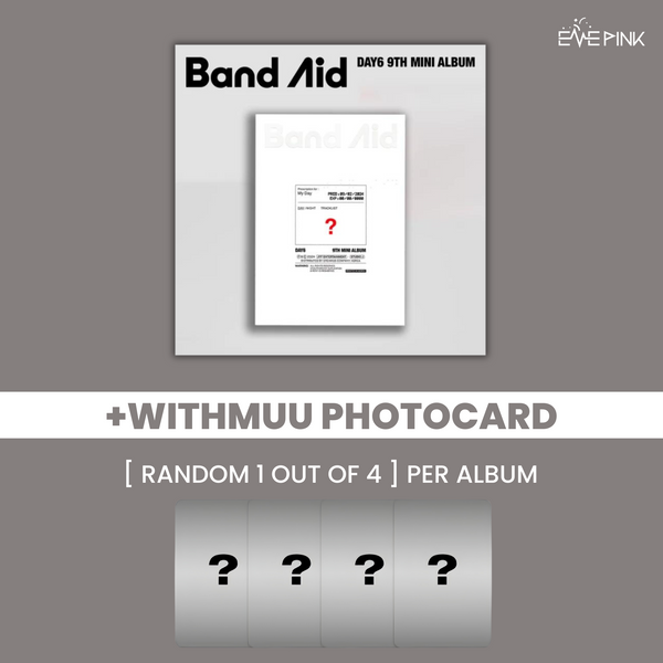 DAY6 (데이식스) 9TH MINI ALBUM - [Band Aid] (+EXCLUSIVE PHOTOCARD)