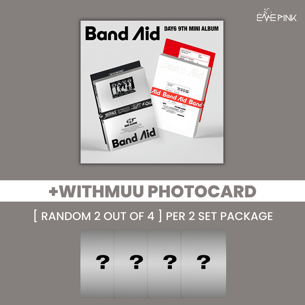 DAY6 (데이식스) 9TH MINI ALBUM - [Band Aid] (+EXCLUSIVE PHOTOCARD)