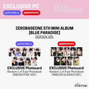 ZEROBASEONE (제로베이스원) 5TH MINI ALBUM - [BLUE PARADISE] (DIGIPACK VER. +EXCLUSIVE PHOTOCARD)