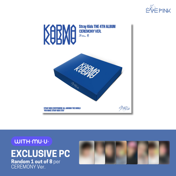 [PRE-ORDER] STRAY KIDS (스트레이 키즈) 4th Album - [KARMA] (+EXCLUSIVE PHOTOCARD)