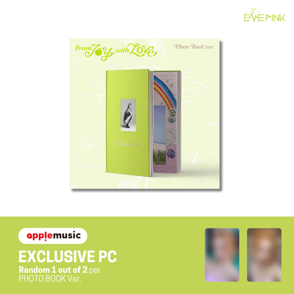 JOY (조이) 1st Mini Album - [From JOY, with Love] (Photo Book Ver. +EXCLUSIVE PHOTOCARD)