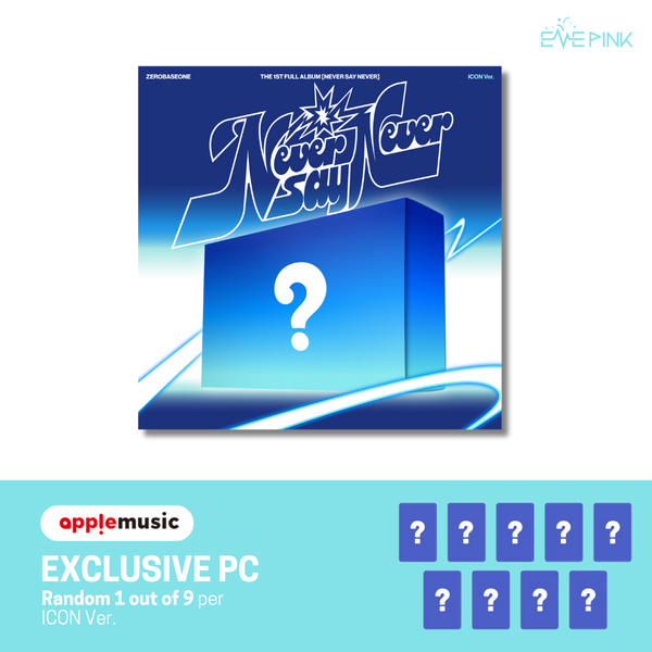 [PRE-ORDER] ZEROBASEONE (제로베이스원) 1st Full Album - [NEVER SAY NEVER] (PHOTOBOOK Ver. +EXCLUSIVE PHOTOCARD)