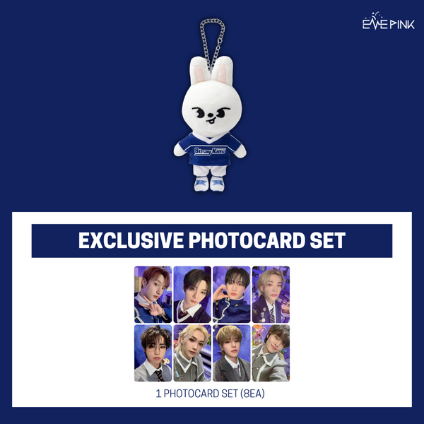 STRAY KIDS/SKZOO JYP JAPAN POPUP STORE 2024 - [BAG CHARM] (+EXCLUSIVE PHOTOCARD)