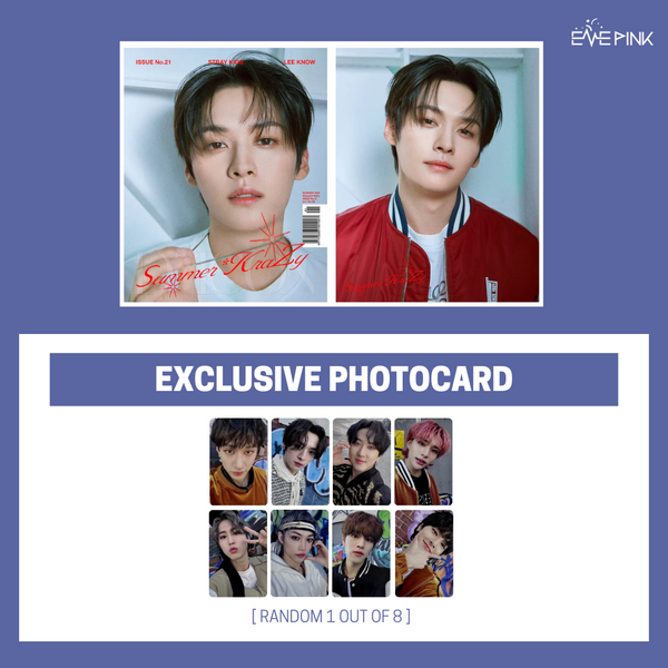 DICON VOLUME N°21 - [STRAY KIDS : A-Summer KraZy] (A TYPE +EXCLUSIVE PHOTOCARD)