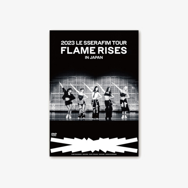 LE SSERAFIM (르세라핌) - 2023 LE SSERAFIM TOUR [FLAME RISES] IN JAPAN (DVD: REGULAR EDITION)