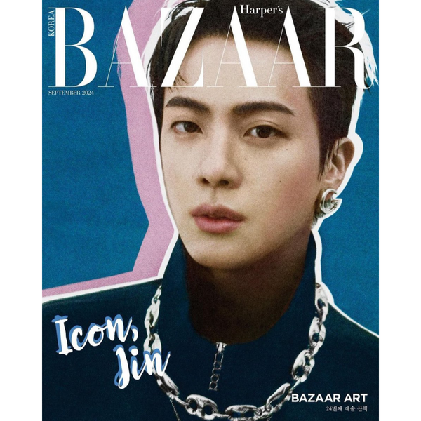 BAZAAR KOREA - SEPTEMBER 2024 [COVER: JIN (BTS)]