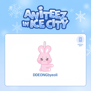 ANITEEZ IN ICE CITY OFFICIAL 2ND MD - [PLUSH PHOTOCARD HOLDER]