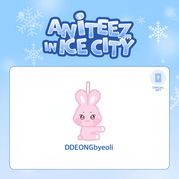 [PRE-ORDER] ANITEEZ IN ICE CITY OFFICIAL 2ND MD - [PLUSH PHOTOCARD HOLDER]