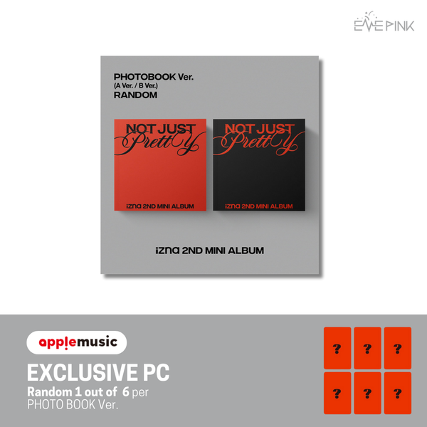[PRE-ORDER] izna (이즈나) 2nd Mini Album - [Not Just Pretty] (PHOTOBOOK Ver. +EXCLUSIVE PHOTOCARD)