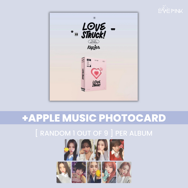 Kep1er (케플러) 4TH MINI ALBUM - [LOVESTRUCK!] (+EXCLUSIVE PHOTOCARD)