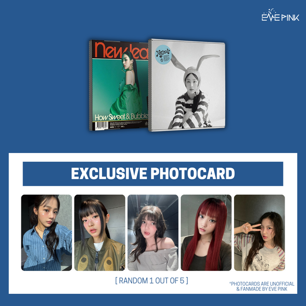 NEWJEANS (뉴진스) ALBUM - [HOW SWEET] (STANDARD VER. +EXCLUSIVE PHOTOCARD)