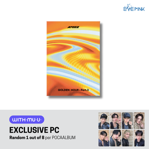 ATEEZ (에이티즈) 12TH MINI ALBUM - [GOLDEN HOUR : Part.3] (POCAALBUM VER. +EXCLUSIVE PHOTOCARD)