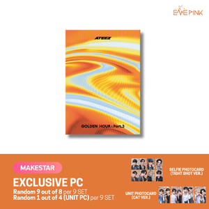 ATEEZ (에이티즈) 12TH MINI ALBUM - [GOLDEN HOUR : Part.3] (POCAALBUM VER. +EXCLUSIVE PHOTOCARD)
