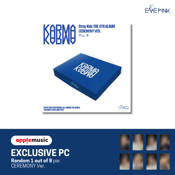 [PRE-ORDER] STRAY KIDS (스트레이 키즈) 4th Album - [KARMA] (+EXCLUSIVE PHOTOCARD)