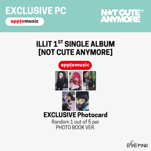 ILLIT (아일릿) 1st Single Album - [NOT CUTE ANYMORE] (+EXCLUSIVE PHOTOCARD) - EVE PINK K-POP