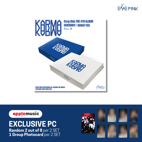 [PRE-ORDER] STRAY KIDS (스트레이 키즈) 4th Album - [KARMA] (+EXCLUSIVE PHOTOCARD)