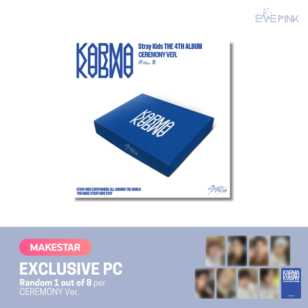 [PRE-ORDER] STRAY KIDS (스트레이 키즈) 4th Album - [KARMA] (+EXCLUSIVE PHOTOCARD)