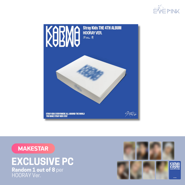 [PRE-ORDER] STRAY KIDS (스트레이 키즈) 4th Album - [KARMA] (+EXCLUSIVE PHOTOCARD)