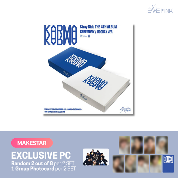 [PRE-ORDER] STRAY KIDS (스트레이 키즈) 4th Album - [KARMA] (+EXCLUSIVE PHOTOCARD)