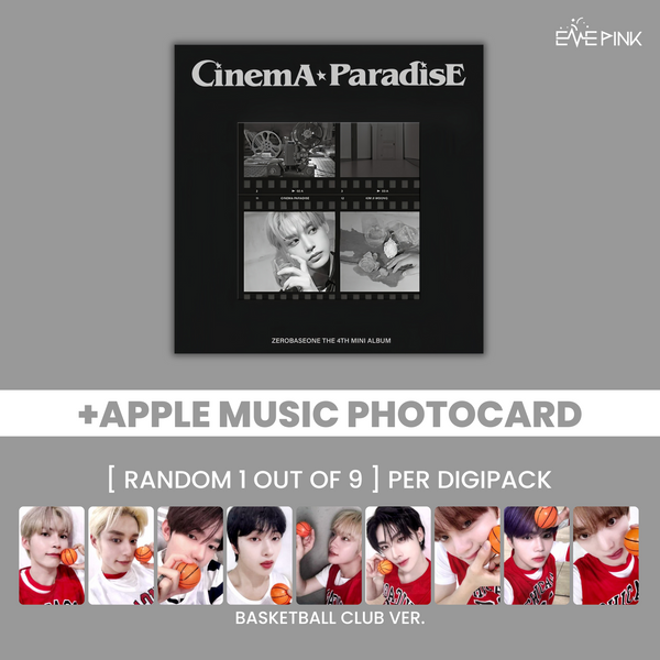 ZEROBASEONE (제로베이스원) 4TH MINI ALBUM - [CINEMA PARADISE] (DIGIPACK VER. +EXCLUSIVE PHOTOCARD)