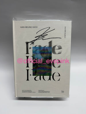 [AUTOGRAPHED] Han Seung Woo - [FADE] 2nd Mini Album IN Version