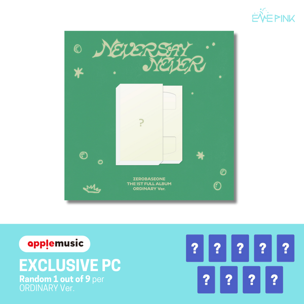 [PRE-ORDER] ZEROBASEONE (제로베이스원) 1st Full Album - [NEVER SAY NEVER] (PHOTOBOOK Ver. +EXCLUSIVE PHOTOCARD)