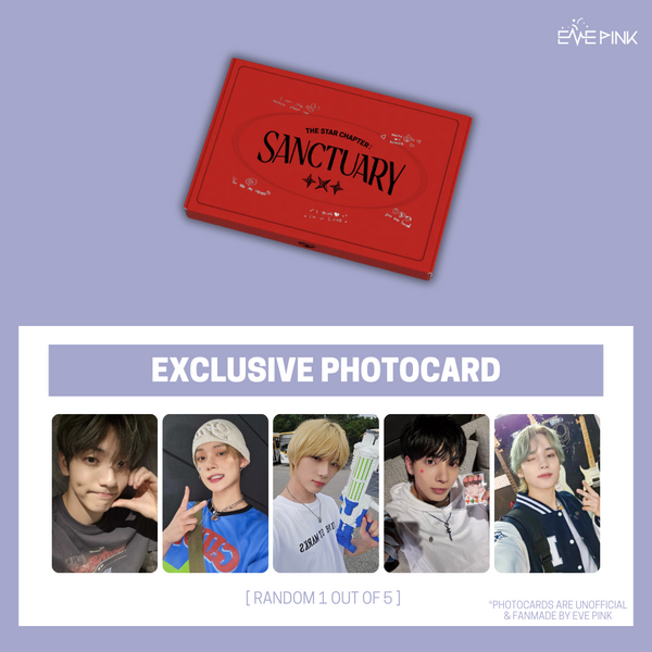 (KOR VER.) TXT (투모로우바이투게더) ALBUM - [THE STAR CHAPTER : SANCTUARY +EXCLUSIVE PHOTOCARD]