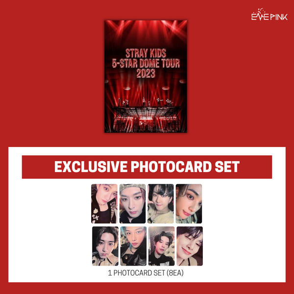 STRAY KIDS JAPAN - [5-STAR DOME TOUR 2023] (Blu-ray +EXCLUSIVE PHOTOCARD SET)