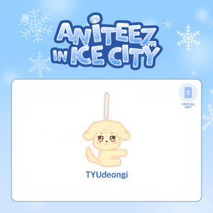 ANITEEZ IN ICE CITY OFFICIAL 2ND MD - [PLUSH PHOTOCARD HOLDER]